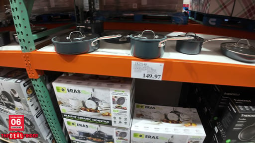GreenPan Eras Ceramic Non-Stick Cookware Set 11-Piece
