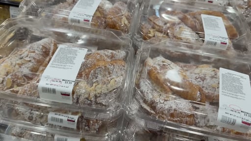 Kirkland Signature Twice Baked Almond Croissants