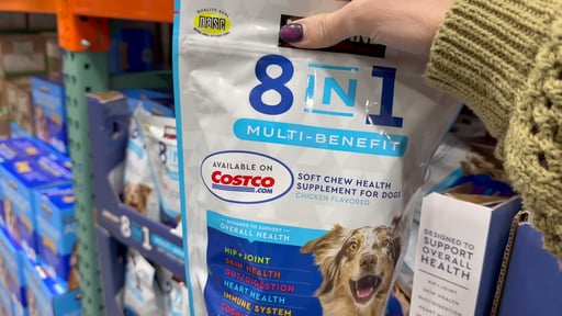 Kirkland Signature 8-in-1 Multi-Benefit Soft Chews for Dogs