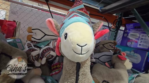 Delca Land of the Llamas Jumbo Plush Dog Toy