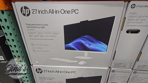 HP OmniStudio 27" All-in-One Desktop PC (27-CY0127C) - Intel Core Ultra 5, 16GB RAM, 1TB SSD