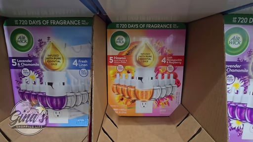 Air Wick Scented Oils 1 Warmer + 9 Refills