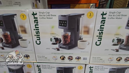 Cuisinart Single Cup Hot and Cold Brew Coffee Maker
