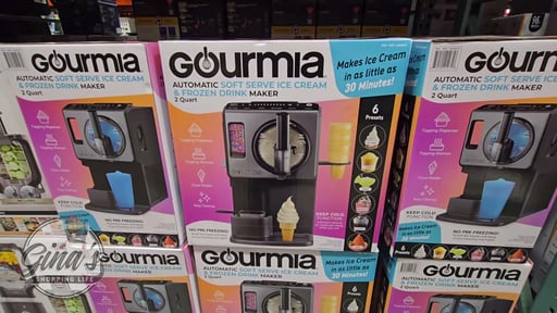 Gourmia Soft Serve Ice Cream and Frozen Drink Maker