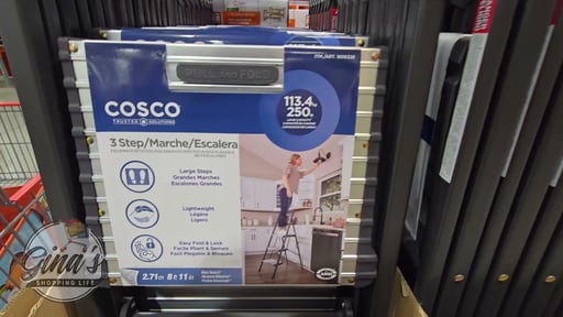 Cosco Modern Style 3-Step Folding Step Stool