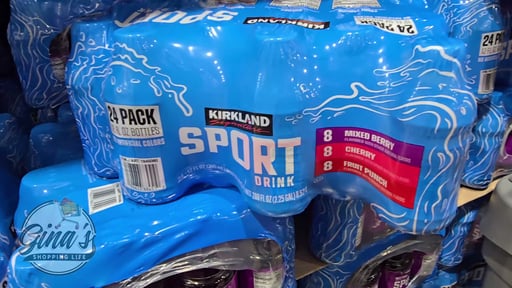 Kirkland Signature Sport Drink Variety Pack, 24 ct / 12 fl oz