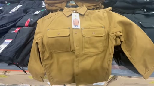 John Deere Men's Canvas Shirt Jacket