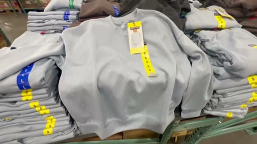 Kirkland Signature Women's Ribbed Crewneck