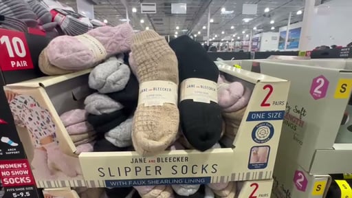 Jane and Bleecker Women's Slipper Sock, 2-Pack
