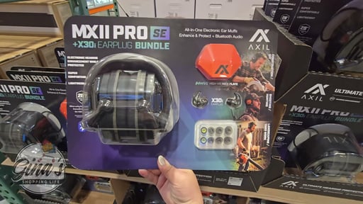AXIL MX Pro II SE Earmuffs with X30i Earplug & Bluetooth