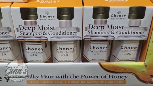 &Honey Deep Moist Shampoo & Conditioner