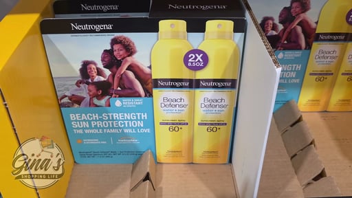 Neutrogena Beach Defense SPF 60+ 2-Pack, 8.5 oz Each