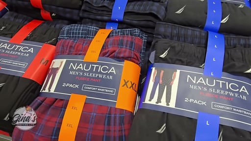 Nautica Men's Lounge Pant 2pk