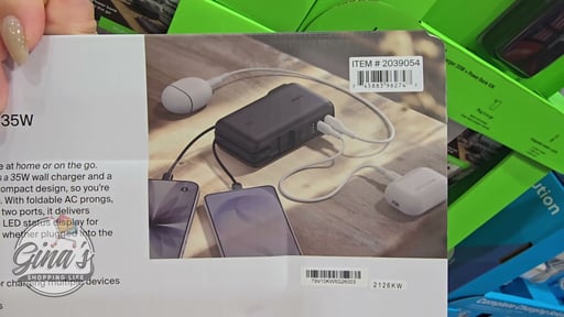 Belkin UltraCharge 10K + 35W Power Bank & Wall Charger