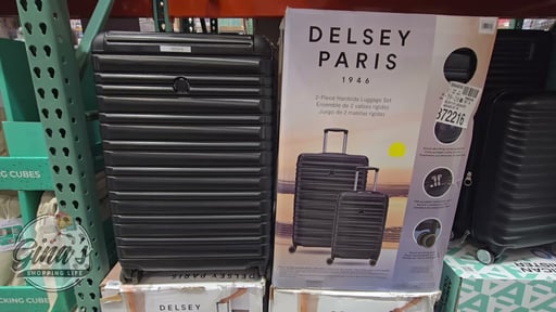 Delsey 2 Piece Luggage Hardside Set