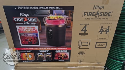 Ninja Fireside360 Outdoor Fire Pit and Heater