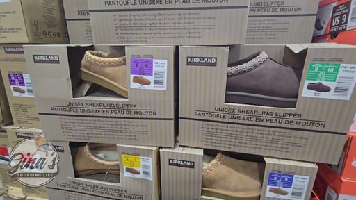Kirkland Signature Unisex Shearling Slipper