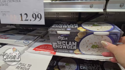 Clam Shack New England Clam Chowder 2/24 oz