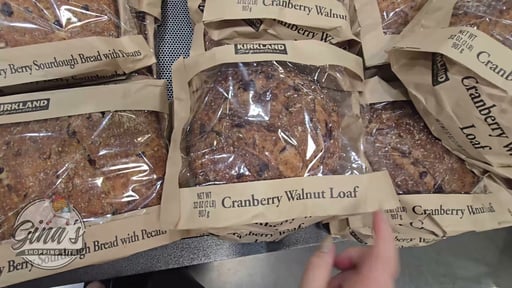 Kirkland Signature Cranberry Walnut Bread