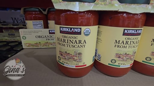 Kirkland Signature Organic Tuscan Marinara 3/24 oz