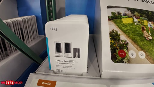 Ring Outdoor Cam Plus 2-Pack with Quick Release Battery Bundle