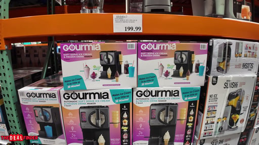Gourmia Soft Serve Ice Cream and Frozen Drink Maker