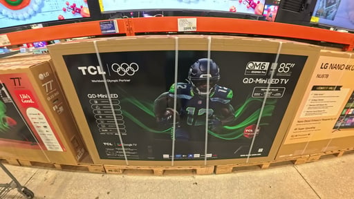 TCL 85QM6K Pro 85" Class (84.6" Diag) 4K UHD QD-Mini LED TV