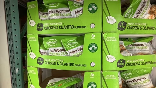 Bibigo Mini Chicken Wontons 48 oz (3 lbs)