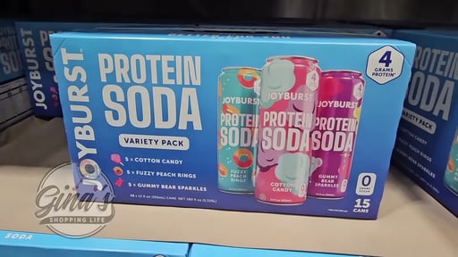 Joyburst Protein Soda