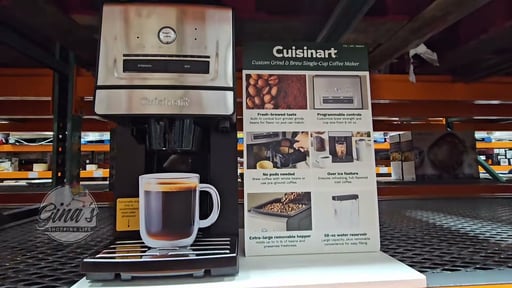 Cuisinart Grind & Brew Single-Cup Coffee Maker