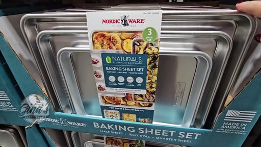 Nordic Ware Naturals 3-Piece Baking Sheet Set