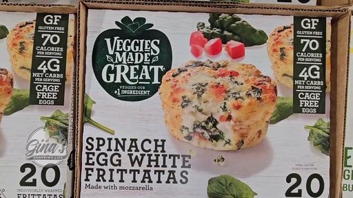 Veggies Made Great Spinach Egg White Frittata 20 CT