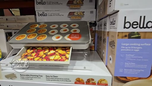 Bella Ceramic Griddle with Warming Tray