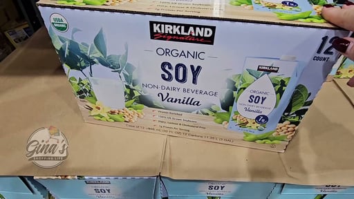 Kirkland Signature Org Soy Vanilla Beverage 12/32 oz