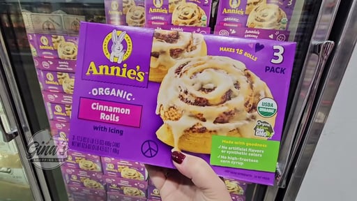 Annie's Organic Cinnamon Rolls 3/17.5 oz
