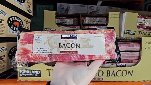 Kirkland Signature Thick Sliced Bacon 2/1.5 lb