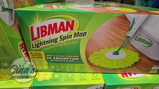 Libman Lightning Spin Mop System with 3 Refills