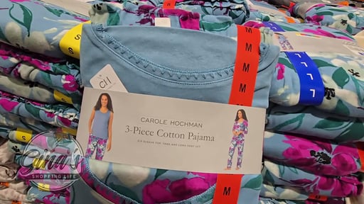 Carole Hochman Midnight Women's Cotton 3-Piece PJ Set
