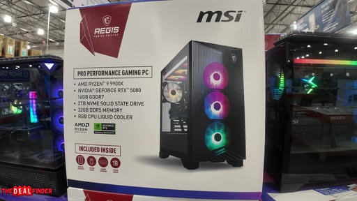 MSI Aegis ZS2 Gaming Desktop - AMD Ryzen 9 9900X / 32GB / 2TB / RTX 5080