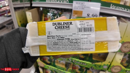 Kerrygold Dubliner Imported from Ireland, Price Per Pound