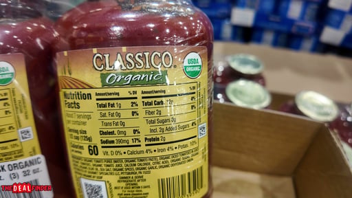 Classico Organic Tomato Herbs & Spices Pasta Sauce, 3/32 oz