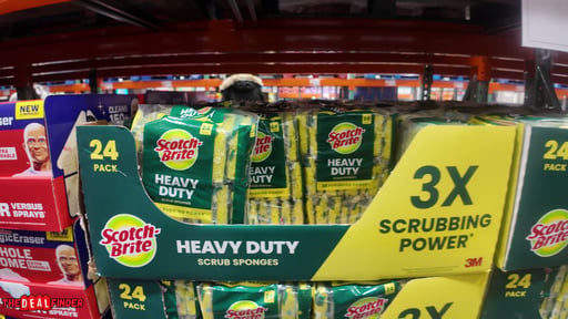 3M Scotch-Brite Heavy Duty Sponge 24 CT
