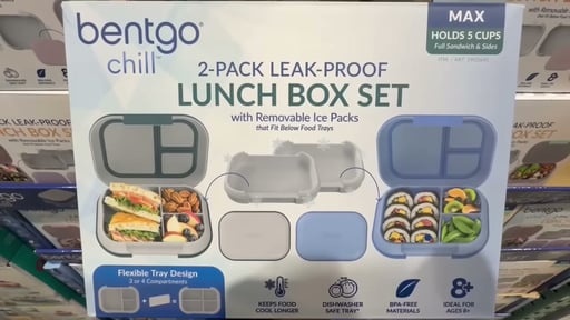 Bentgo Chill 2-Pack Lunch Box Set