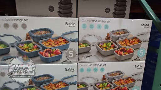 Safdie & Co 10-Piece Ceramic Food Storage Set