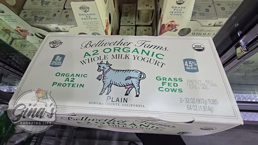 Bellwether Farms A2 Organic Whole Milk Yogurt (2/32 oz)