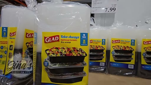 Glad Take-Aways 38oz Storage Container 70 CT / 35 Sets