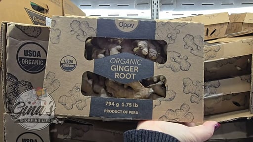 Oppy Organic Ginger Root (1.75 lbs)