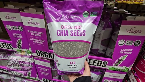 Volupta Organic Chia Seeds (4 lbs)