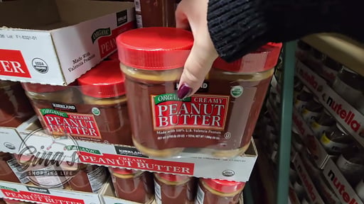 Kirkland Signature Organic Peanut Butter 2/28 oz