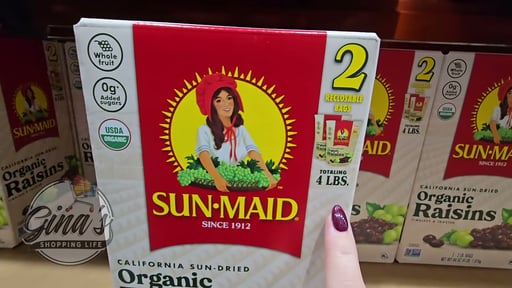 Sun-Maid Organic Raisins (4 lbs)